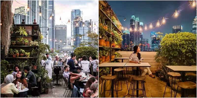 20 Cafe Rooftop Terbaik Jakarta 2025 View Spektakuler  Instagramable